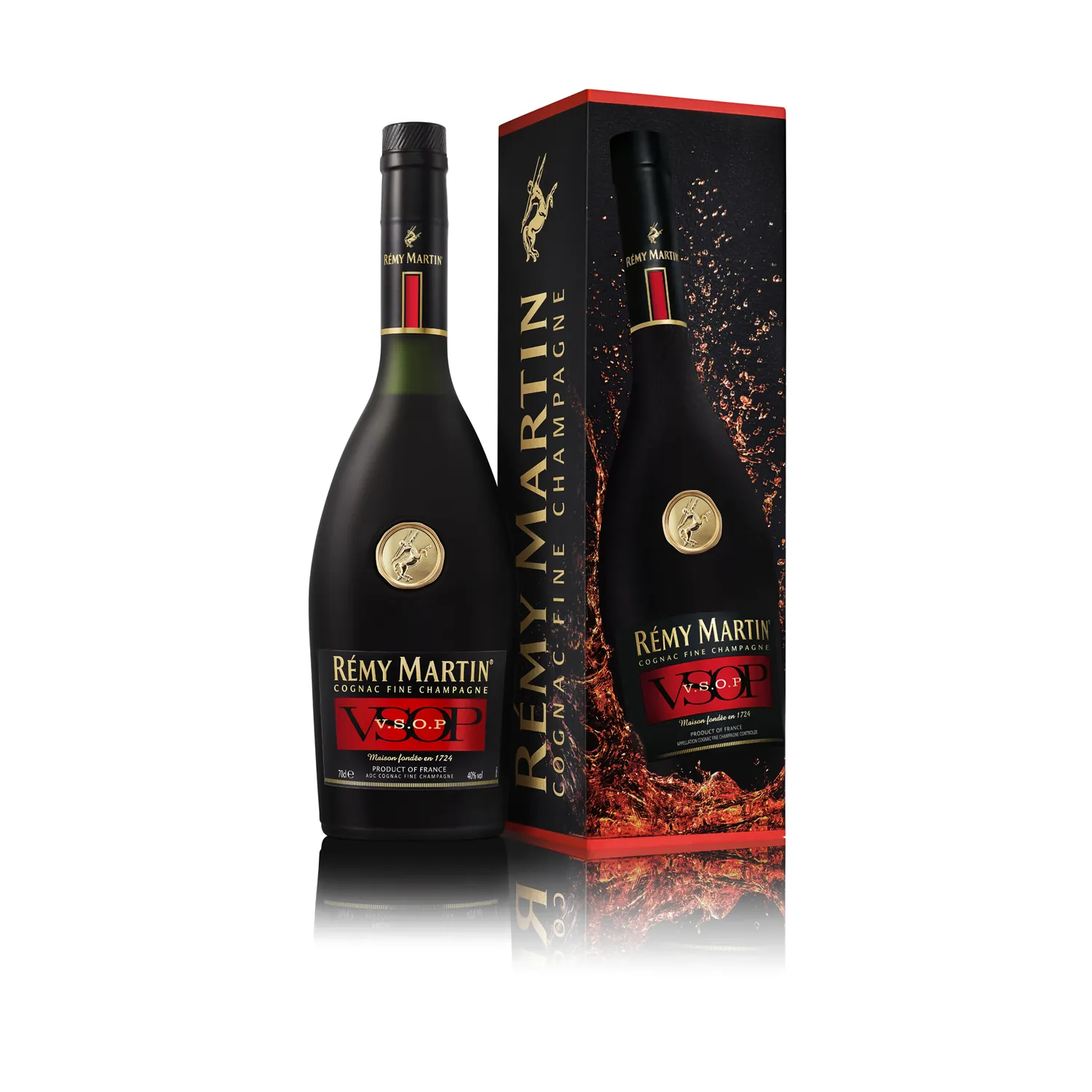 Packshot Rémy Martin VSOP — Studio 258, Paris